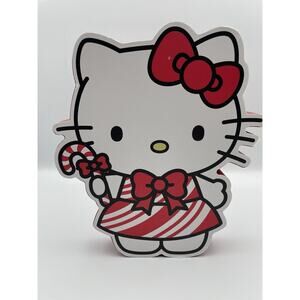 Hello Kitty Christmas Wooden Wall Hanging Plaque Picture Decoration ~NEW~